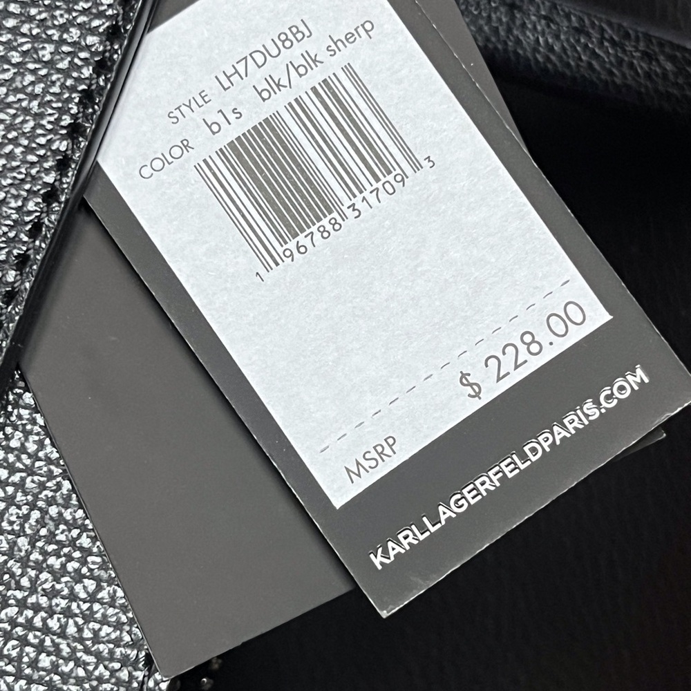 NWT Karl Lagerfeld Maybelle Satchel - Picture 8 of 13